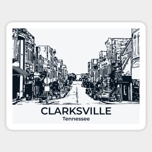 Clarksville - Tennessee Magnet